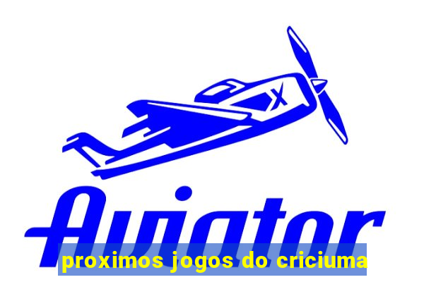 proximos jogos do criciuma